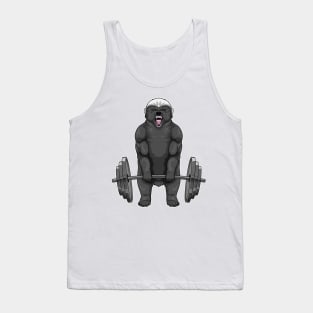 Honey badger Bodybuilding Barbell Tank Top